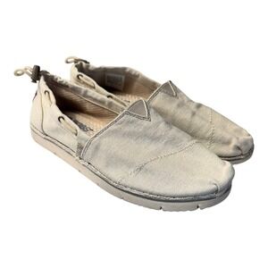 Size 8.5 - Skechers Bobs Loafers Womens Beige SN34314